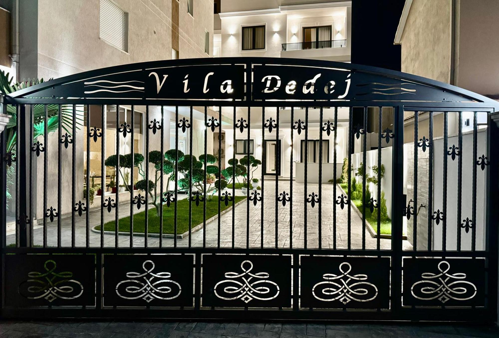 Hotel Vila Dedej Durrës Exteriör bild